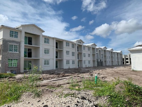 apartment shell construction