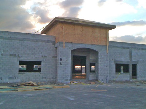 commercial building shell construction
