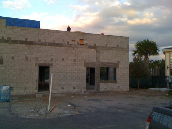 commercial building shell construction